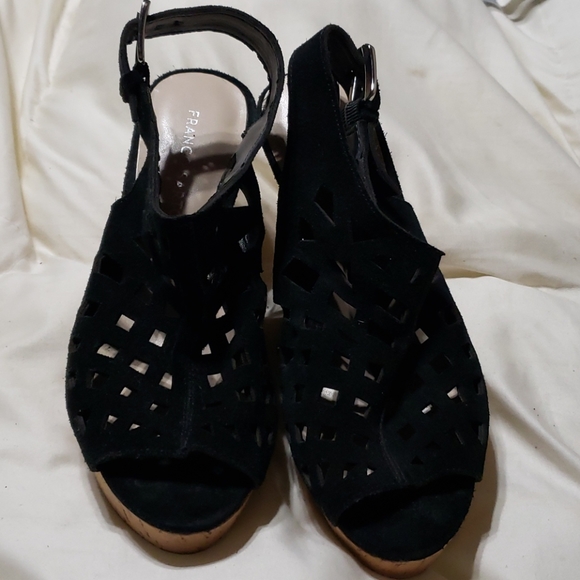Franco Sarto Size 7 Wedge Heels - Picture 2 of 7